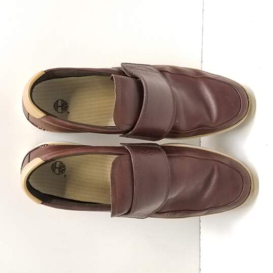 Timberland Men's Brown Leather Loafers Size 12 image number 5