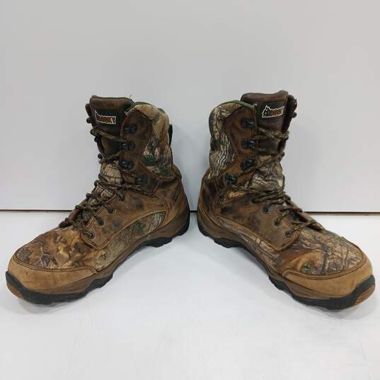 Rocky Men's Camo Hiking Boots Size 8.5 image number 2