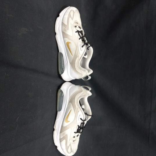 Womens Air Max 200 AT6176-102 White Lace Up Low Top Sneaker Shoes Size 10 image number 2