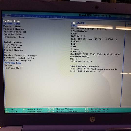 HP Stream Laptop 14 Intel Celeron@1.6GHz Storage 16GB Memory 4GB image number 4