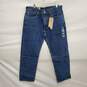 NWT Levi Strauss MN's 505 Regular Cotton Blue Denim Jeans Size 34 x 29 image number 1