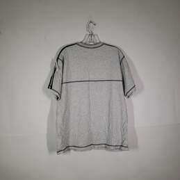 Mens Short Sleeve 3 Stripes Crew Neck Pullover T-Shirt Size XL alternative image
