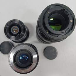 Bundle of 3 Assorted Camera Lenses alternative image