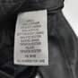 Calvin Klien Men's Black Leather Full Zip Jacket Size S image number 4