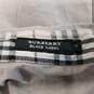 Burberry Black Label Greige Long Sleeve Button Up Shirt Women's Size 2 - AUTHENTICATED image number 3