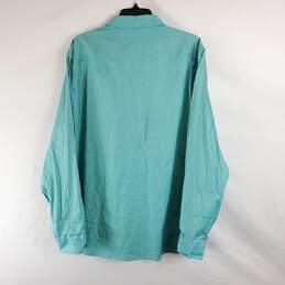 Marc Anthony Men Teal Button Up XXL NWT alternative image