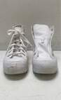 Converse Chuck Taylor Canvas Platform Sneaker White 7.5 image number 3