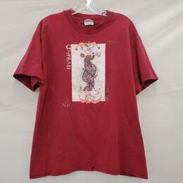 Rare 90s Ralph Steadman Syrah Blagueur Art T-Shirt Size Large