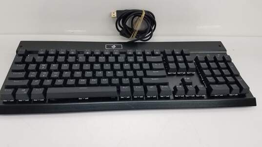 EagleTec Backlit USB Wired Mechanical Gamer Keyboard ET-KG010 Untested P/R image number 1