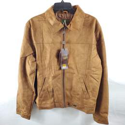 Emporio Collezione Men Brown Suede Jacket XL NWT