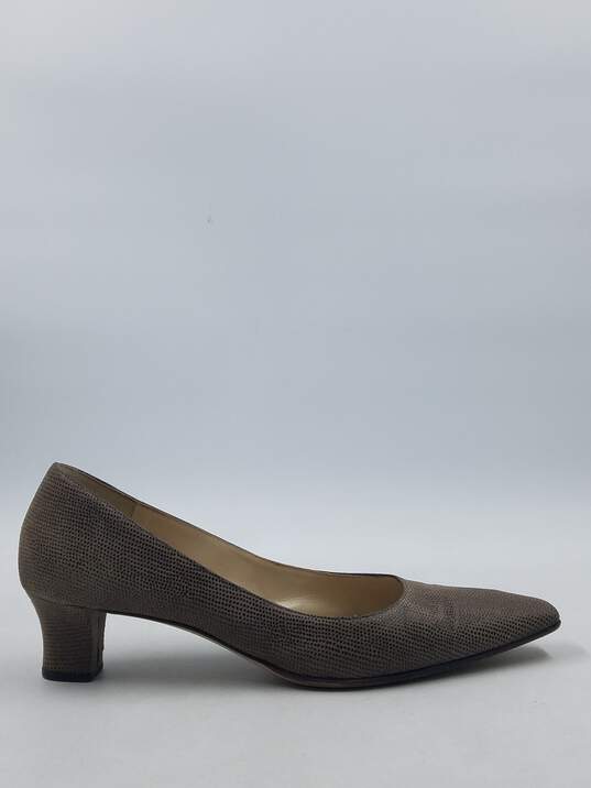 Authentic Bruno Magli Taupe Pumps W 9.5AA image number 1