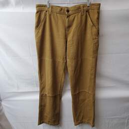 Patagonia Iron Forge Hemp Canvas Brown Pants Size 16