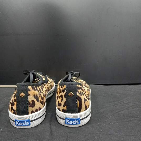 Keds X Kate Spade leopard sneakers Sz 10.5 image number 3