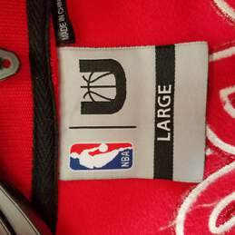 NBA Women Red LA Clippers Track Jacket L alternative image