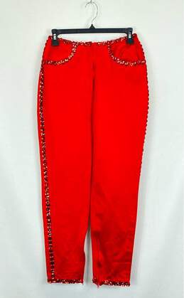 Vintage Dolce & Gabbana Women Red Pants Size S