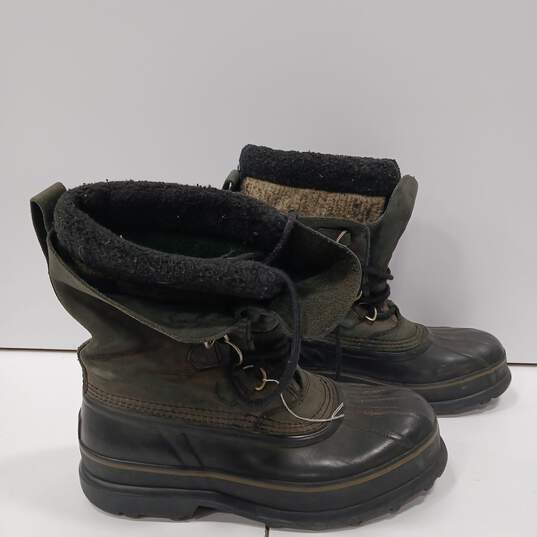 Sorel Caribou Snow Boots Men's Size 8 image number 4