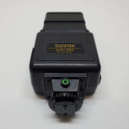 Sunpak 383 Super High Auto Mount Camera Flash Untested, AS-IS alternative image