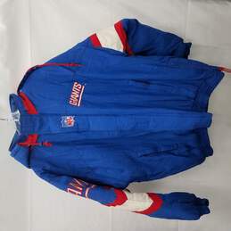 Mens Vintage NFL Pro Line New York Giants Puffer Jacket -Size XL