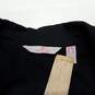 Wm Laurie Felt Black Long Sleeve Tie Cuff Zip Front Jacket Sz 28W image number 3