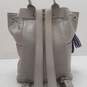 Cole Haan Gray Leather Drawstring Backpack Bag image number 2