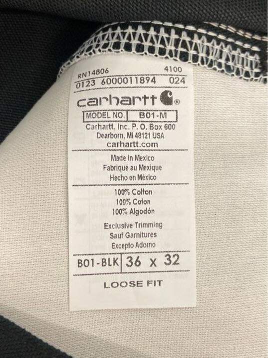 Carhartt Black Pants - Size 36x32 image number 5