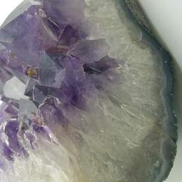 4.5LBS Natural Amethyst Geode Quartz Crystal alternative image