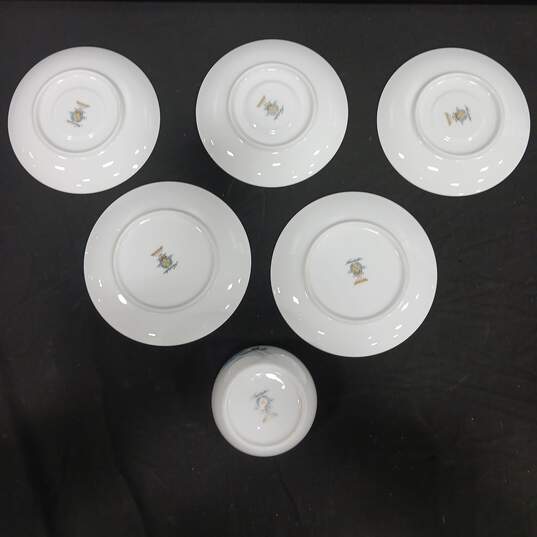 Set of 6 Assorted Noritake Sylvia 6603 Floral Dishes image number 3