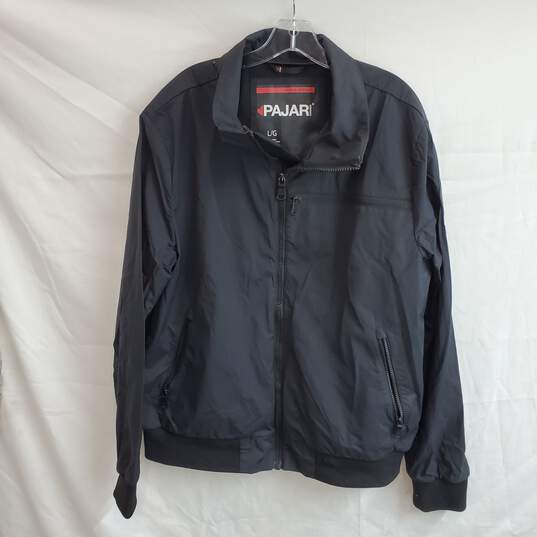 Pajar Canada Black Full Zip Rain Repellent Jacket Size L image number 1