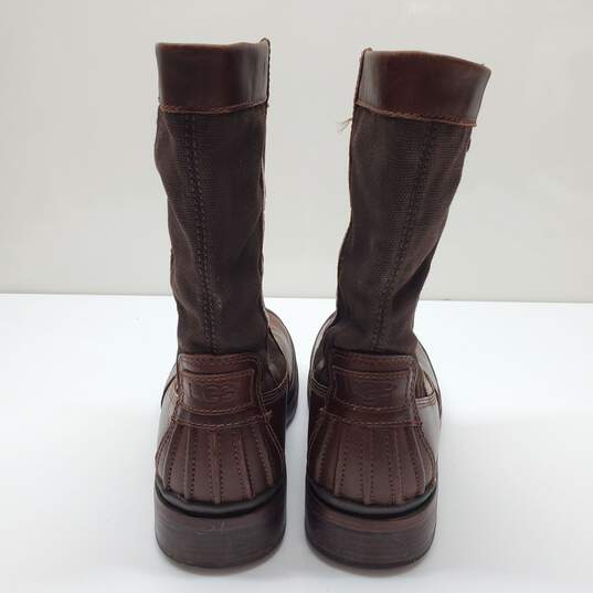UGG Corbitt Leather Waterproof Duck Boots Men's Size 7 image number 6