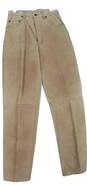 Mens Beige Medium Wash Stretch Casual Straight Leg Jeans Size 26 image number 1