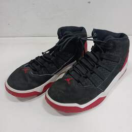 Men's Black & Red Nike Jordan Max Aura Shoes Size 9.5 alternative image