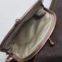 La Gioe di Toscana By Sharon Gioe Brown Leather Large Handbag & Coin Purse Set image number 10