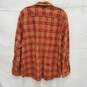 VTG Sir Pendleton 100% Wool Red & Tan Long Sleeve Flannel Shirt Size XXL image number 2