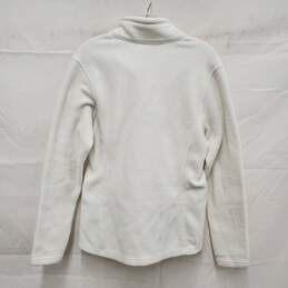 Patagonia Synchilla WM's 1/4 Zip White Fleece Pullover Size M alternative image