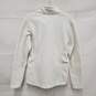 Patagonia Synchilla WM's 1/4 Zip White Fleece Pullover Size M image number 2