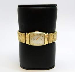 Vintage 1953 Lord Elgin Ascot 14K Gold Filled 21 Jewels Wrist Watch 45.7g alternative image