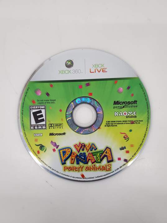 Xbox 360 Viva Pinata: Party Animals Game Disc Untested image number 4