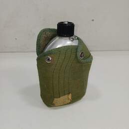 Vintage Military Style Canteen w/Sleeve