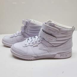 Fila White High Top Lace Up Sneakers Size 10 alternative image