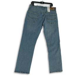 NWT Mens Blue Denim Medium Wash Relaxed Fit Straight Leg Jeans Size 32x32 alternative image