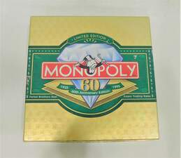 Monopoly 60th Anniversary Board Game (Limited Edition) Complete