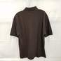 Burberry London Brown Cotton Polo Shirt Men's Size M image number 2