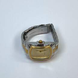 Designer Invicta 15844 Two-Tone Chain Strap Yellow Analog Dial Quartz Wristwatch alternative image