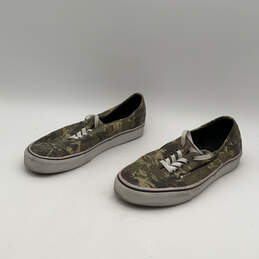 Mens Green Camouflage Star Wars Lace-Up Low Top Sneaker Shoes Size 9 alternative image