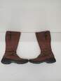 Women Clarks Western Leather Boots Size-10 image number 4