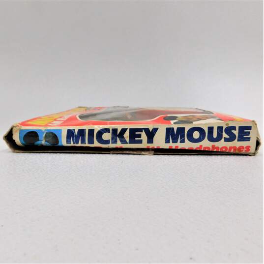 Vintage Mickey Mouse  AM radio with Headphones image number 6