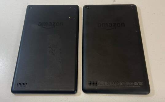 Amazon Kindle Fire Tablets Assorted Models Lot of 2 image number 3