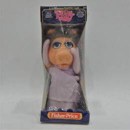 SEALED 1978 Fisher Price Miss Piggy Hand Puppet Toy Jim Henson Muppets Doll