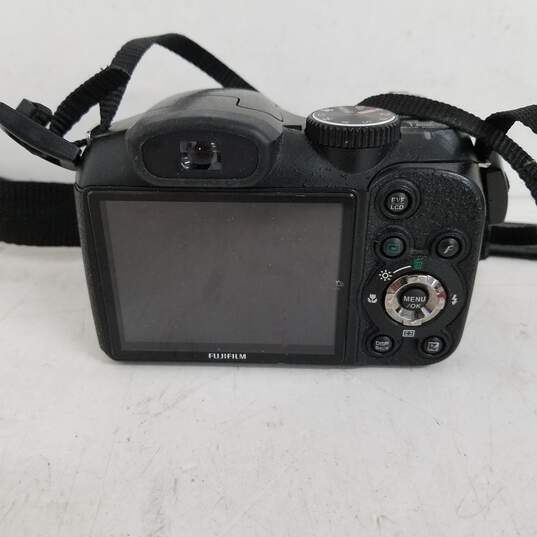 UNTESTED Fujifilm FinePix S Series S1800 12.2MP Digital Camera Black image number 2