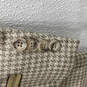 NWT Mens Beige Gray Notch Collar Single Breasted Three Button Blazer Sz 43L image number 4